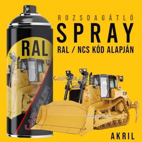 Rozsdagátlós RAL / NCS Színkód Alapján Töltött Spray (400ml)